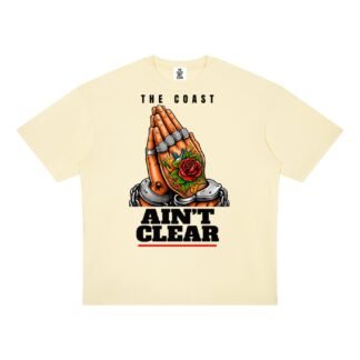 Unisex Oversized Small Hand Cuffed Tee