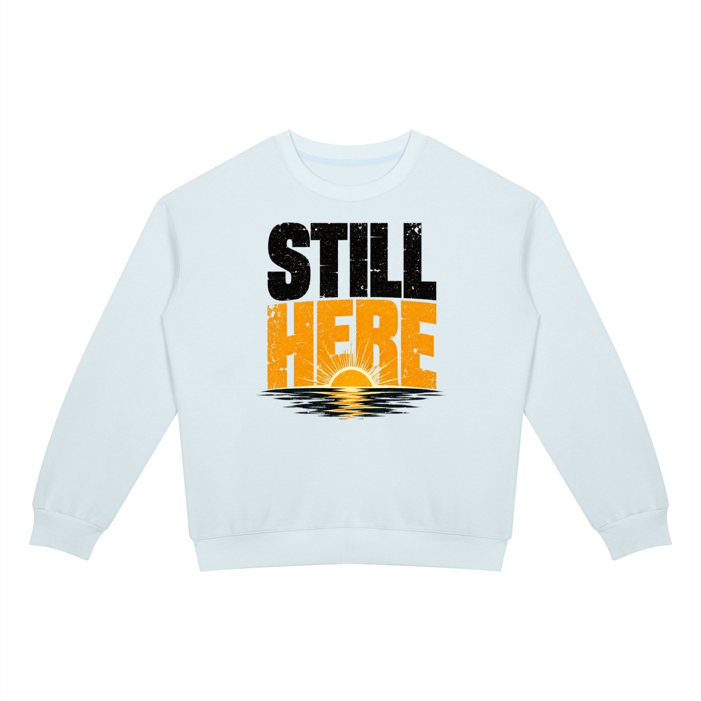 Still Here - Drop Shoulder Crewneck Sweatshirt - Image 9