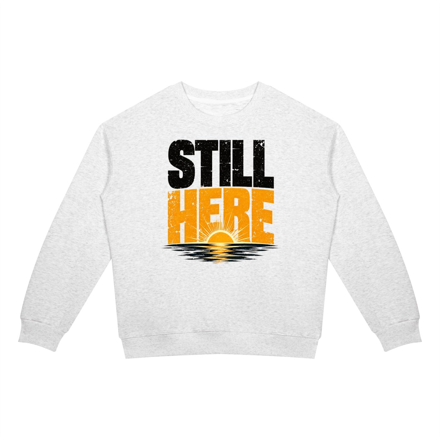 Still Here - Drop Shoulder Crewneck Sweatshirt - Image 5