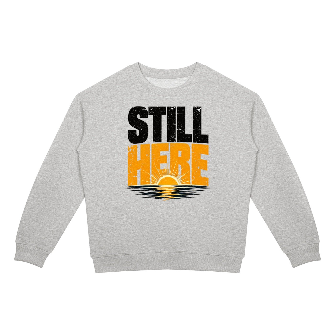 Still Here - Drop Shoulder Crewneck Sweatshirt - Image 7